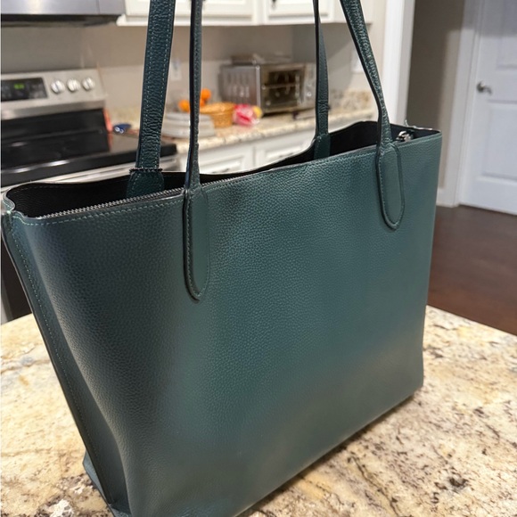 Coach Willow Tote (Forest Green) - Picture 8 of 12